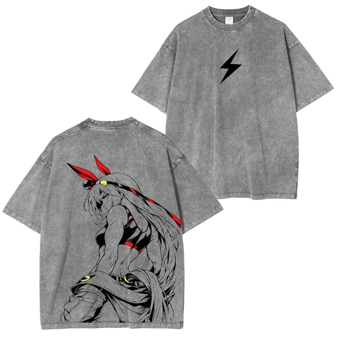 Uma Musume Vintage Unisex Washed T-Shirt