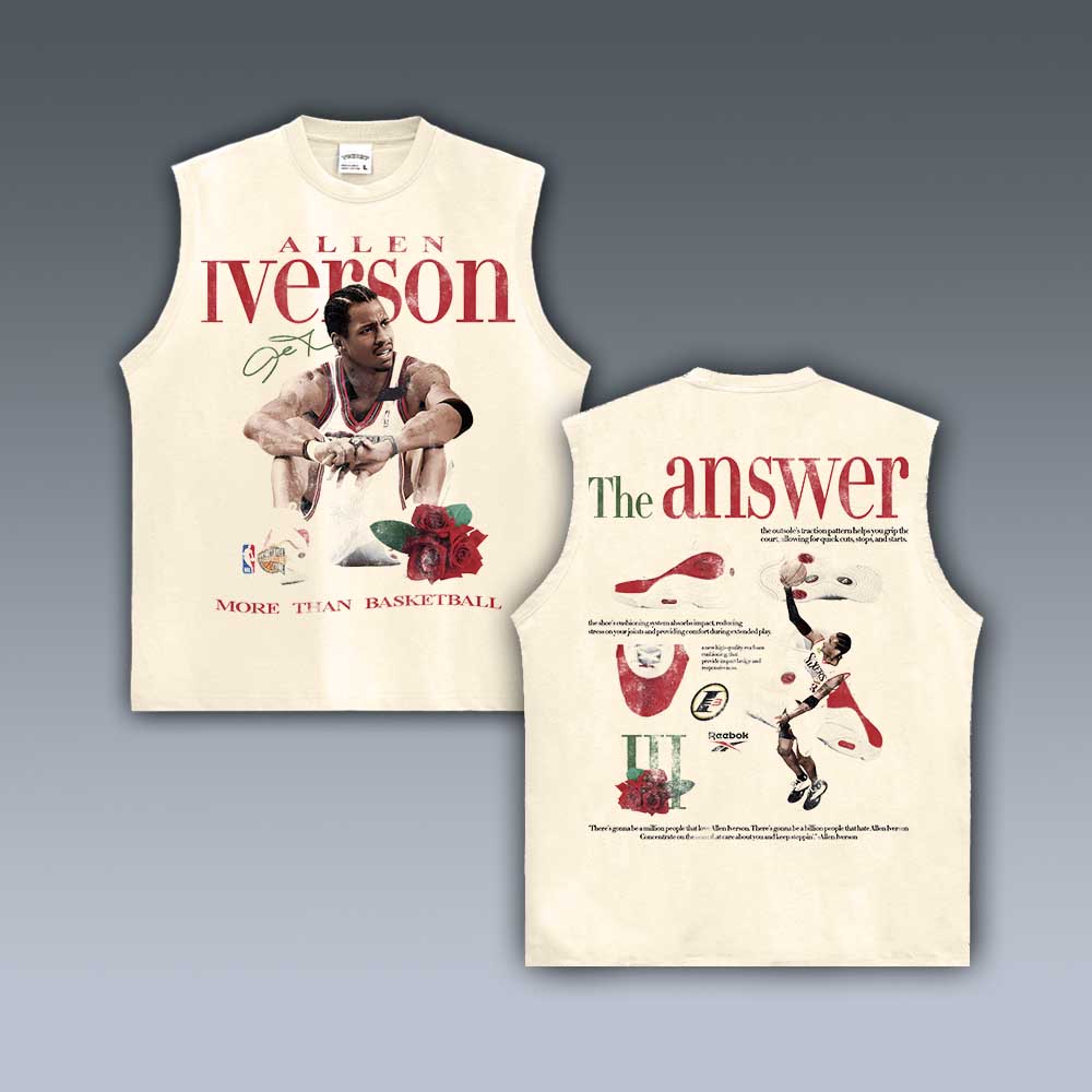 VINTAGE TANK TOP | ALLEN IVERSON 5.15