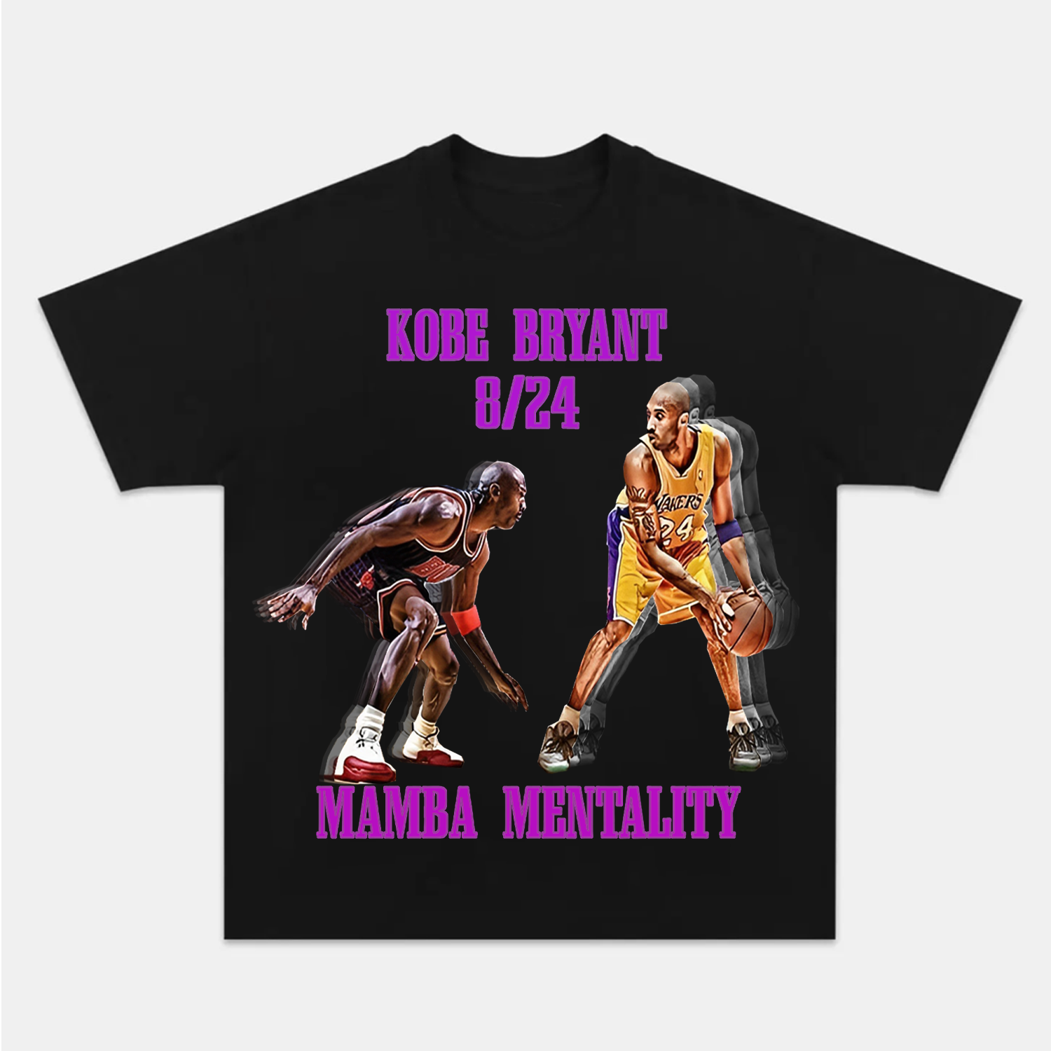 VINTAGE TEE | MICHAEL JORDAN & KOBE 10.23