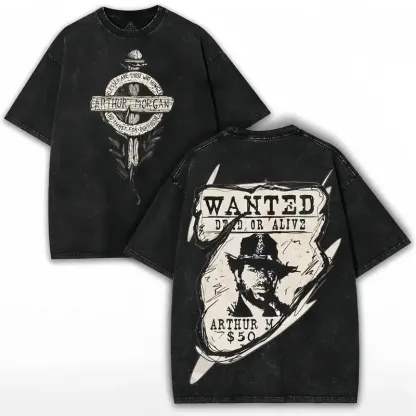 Red Dead Vintage Unisex Washed T-Shirt