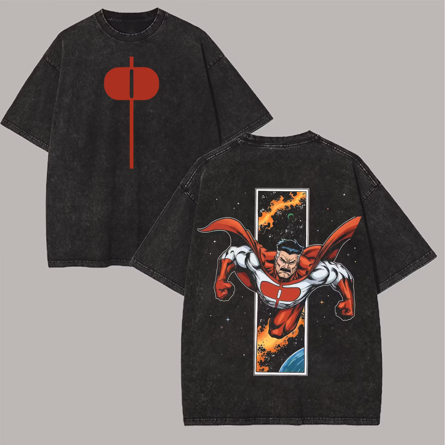 Invincible Vintage Unisex Washed T-Shirt