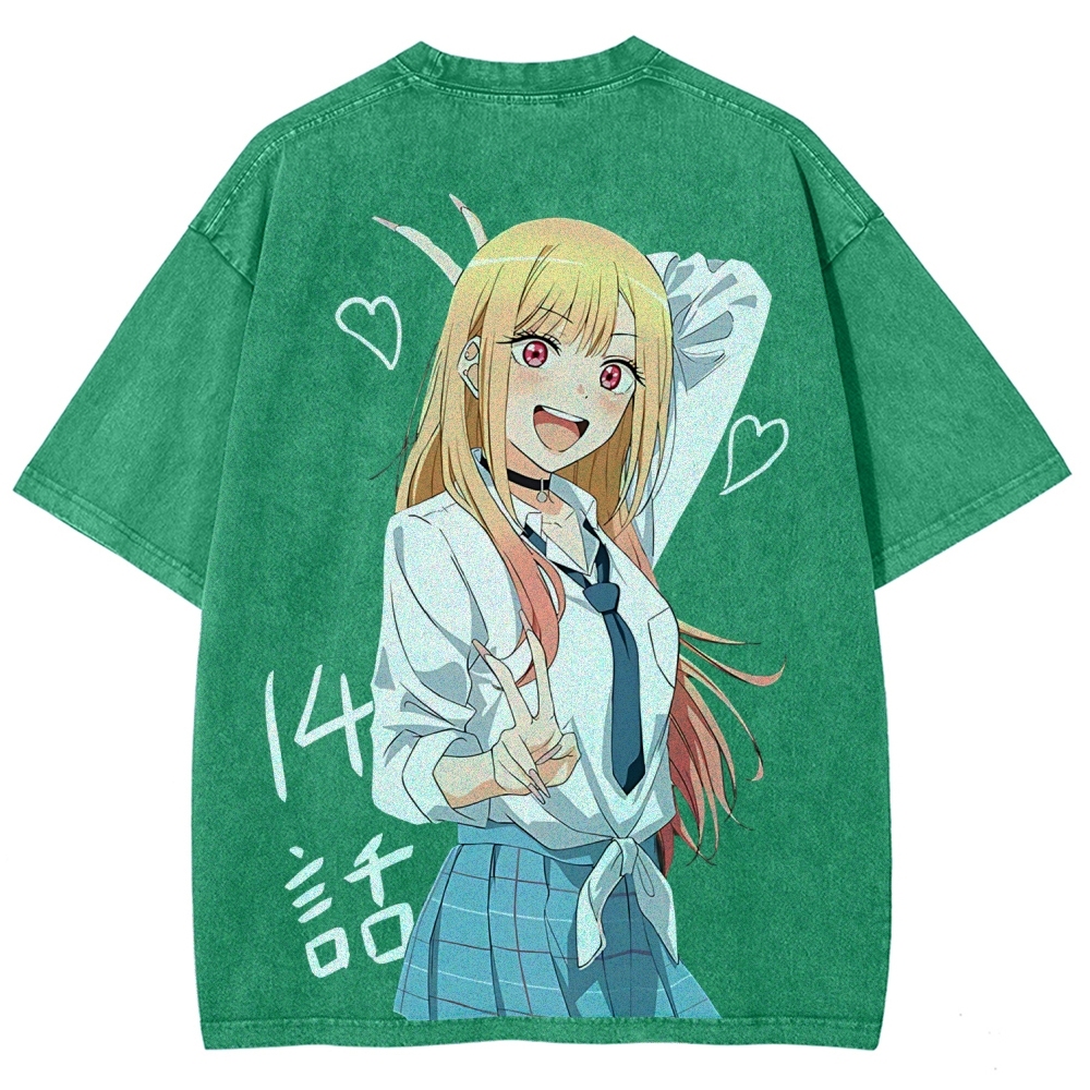 My Dress-Up Darling Marin Kitagawa Vintage Unisex Washed T-Shirt