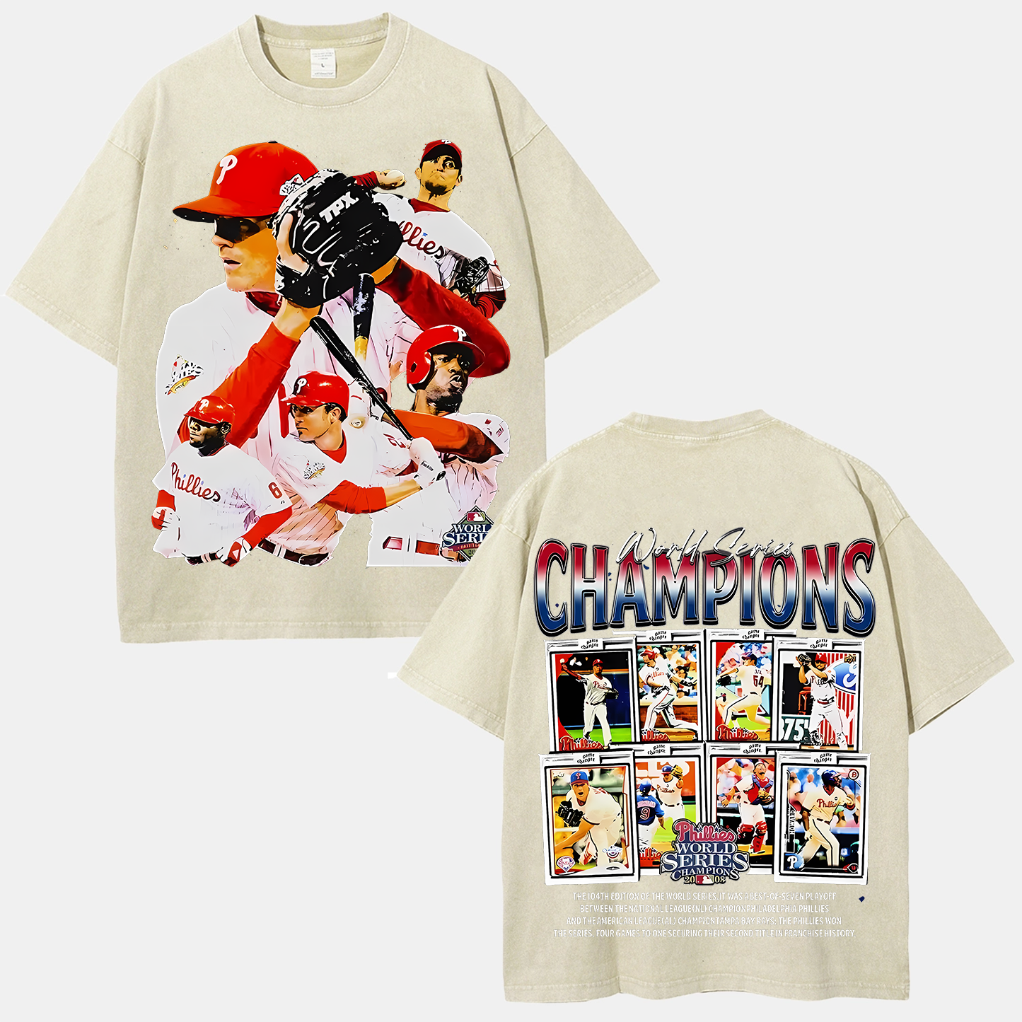 2008 World Series Champions - Phillies T-Shirt