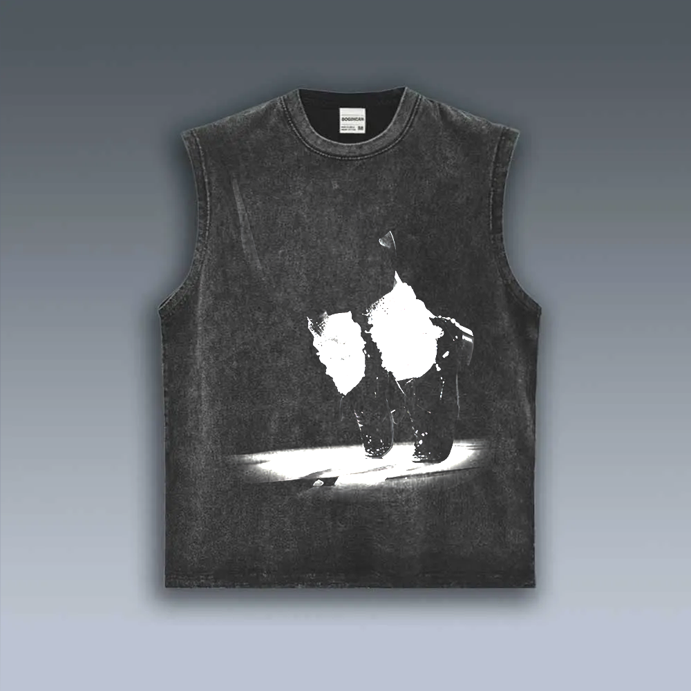 Unisex Washed Tank Top | MICHAEL JACKSON