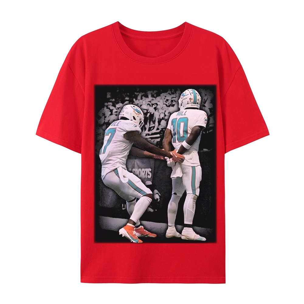 Vintage Style Unisex-Adult Cotton TYREEK HILL TEE 2.0