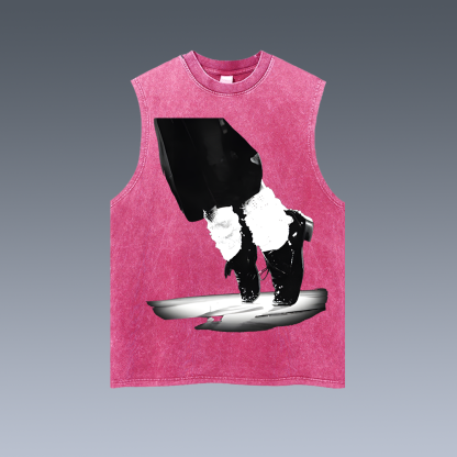 Unisex Washed Tank Top | MICHAEL JACKSON