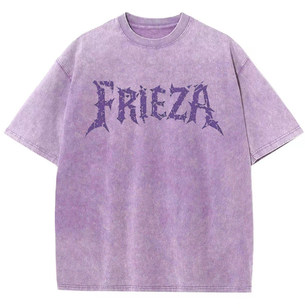 Frieza Dragon Ball Printed Unisex Washed T-Shirt