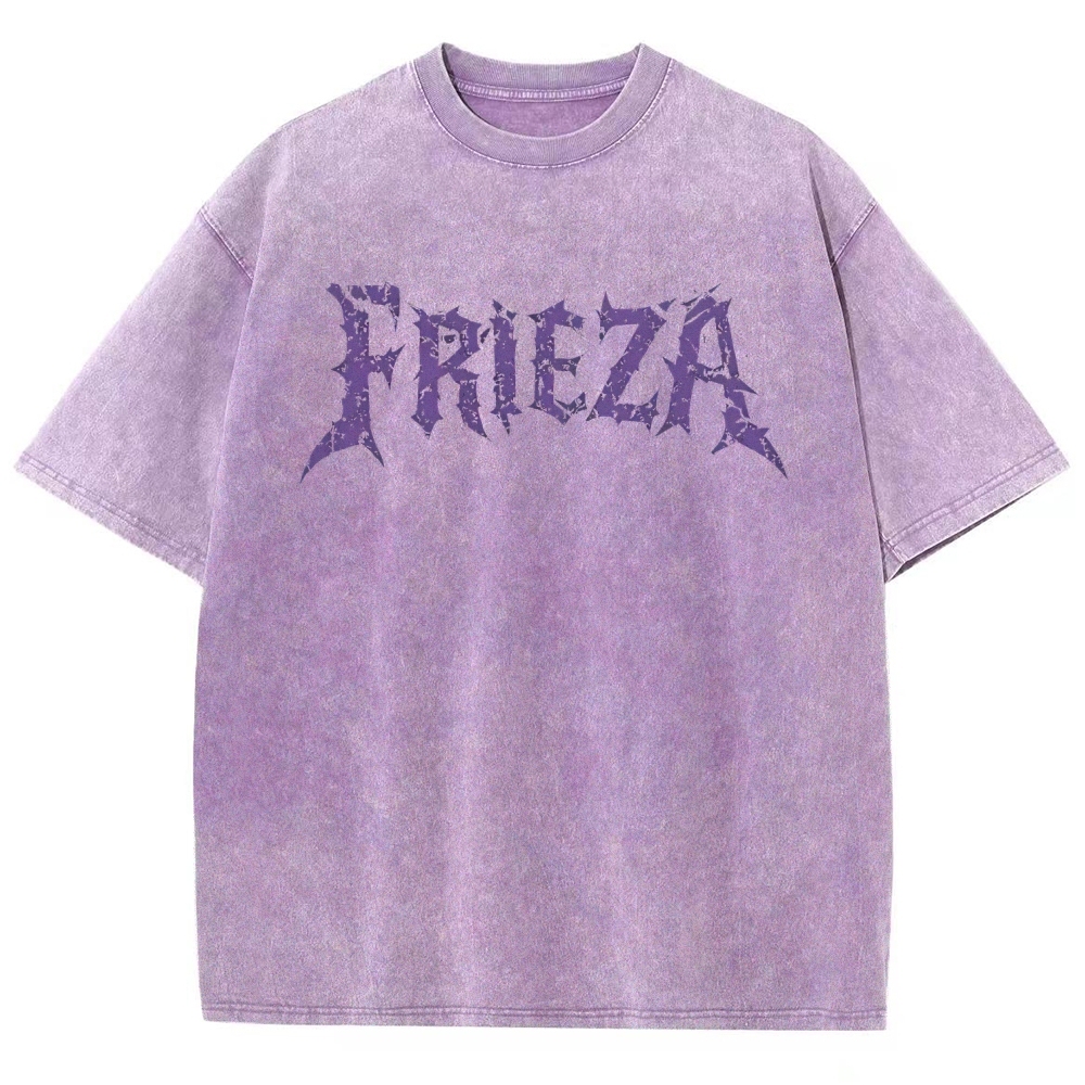 Frieza Dragon Ball Printed Unisex Washed T-Shirt