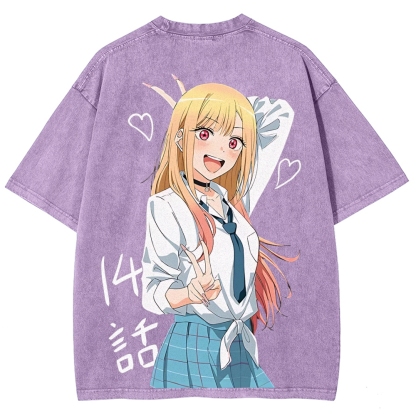 My Dress-Up Darling Marin Kitagawa Vintage Unisex Washed T-Shirt