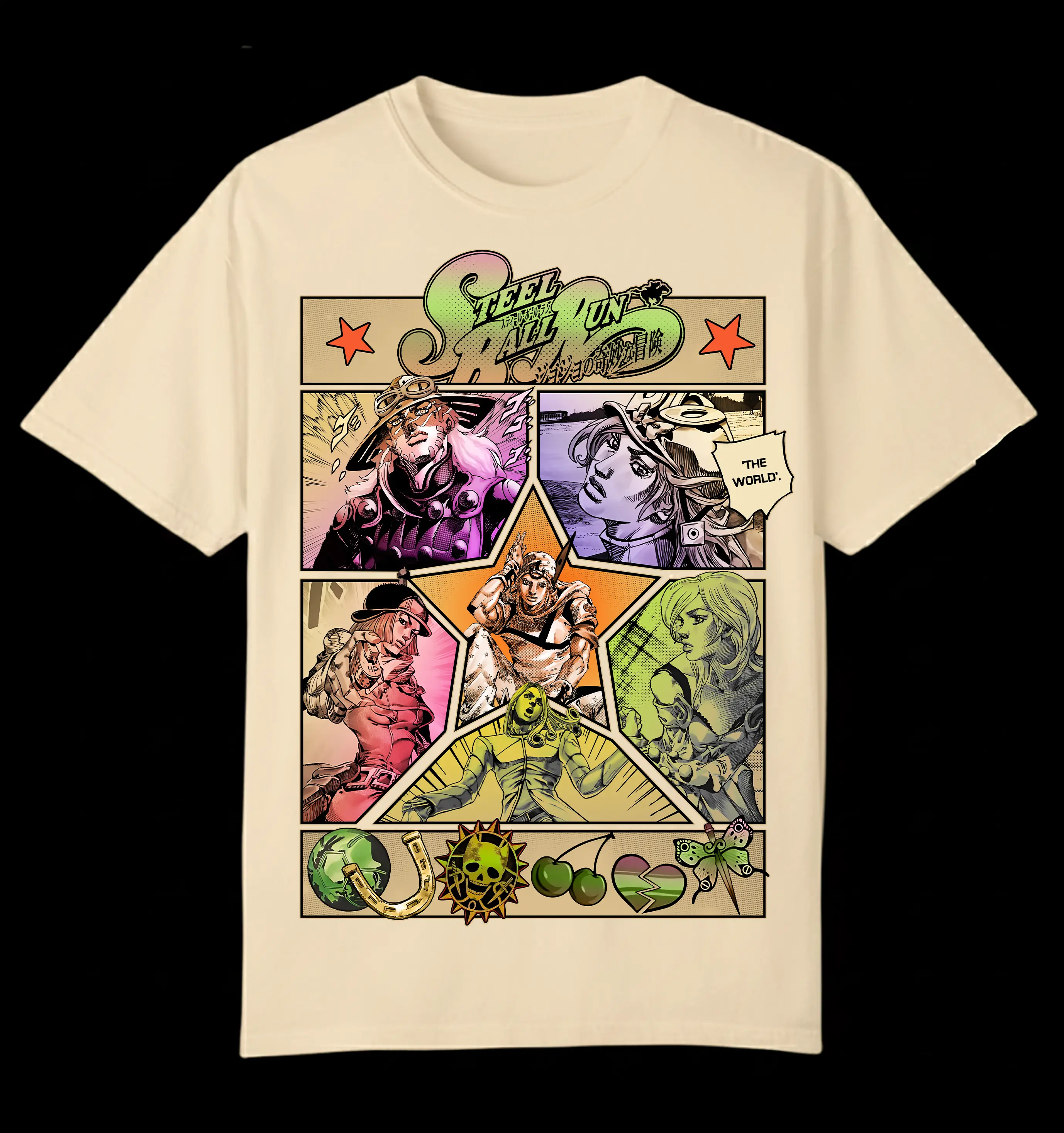 Jojo’s Bizarre Adventure Unisex Cotton T-Shirt