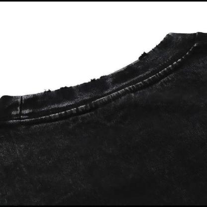 Dandadan Character Anime Kaji Eyes Ken Takakura Momo Ayase Aira Shiratori Oversized Washed T-Shirt - Unisex Graphic Tee Cotton Streetwear Clothes Top