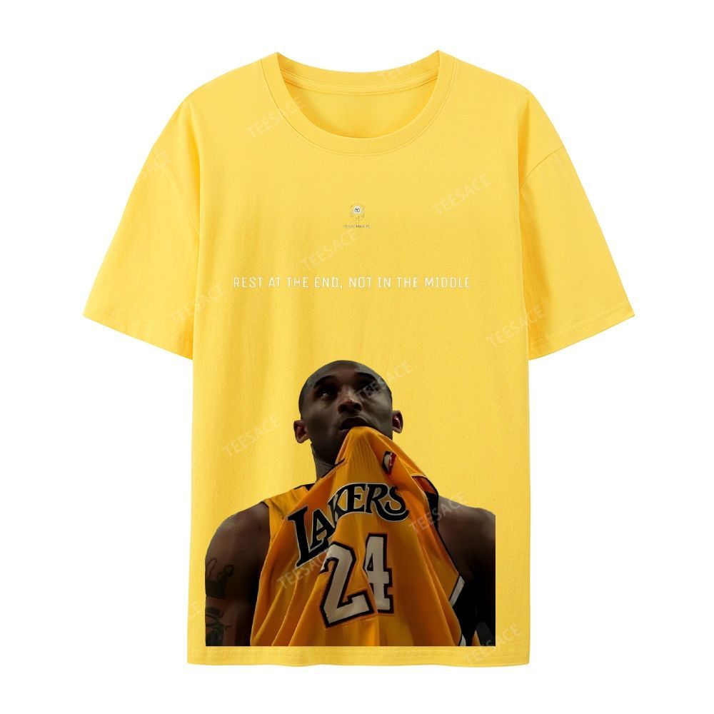 KOBE Vintage Tee Unisex-Adult Oversized Washed Cotton T-Shirt 