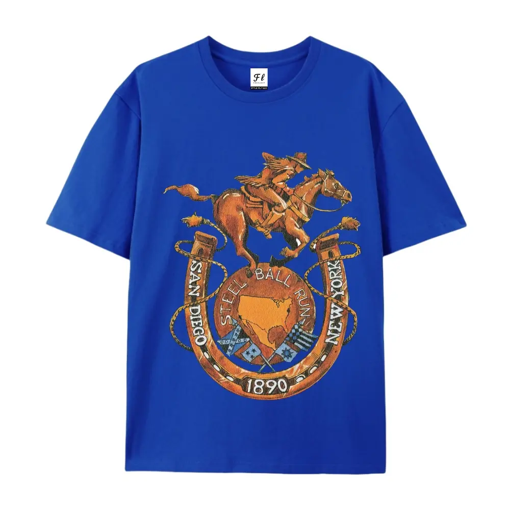 JoJo's Bizarre Adventure  Printed Unisex Cotton T-Shirt