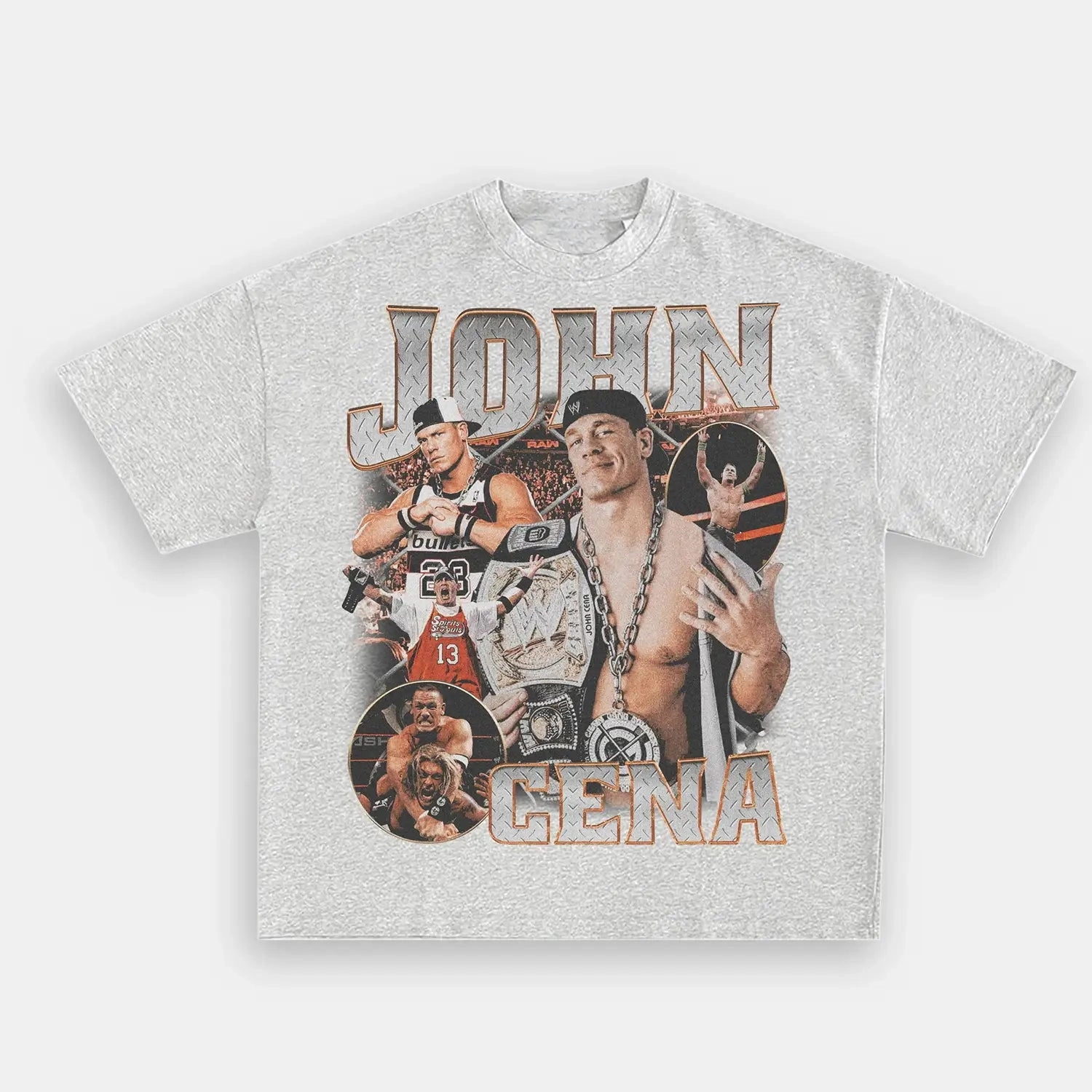 Unisex-Adult Ultra Cotton Washed T-Shirt Graphic  JOHN CENA TEE