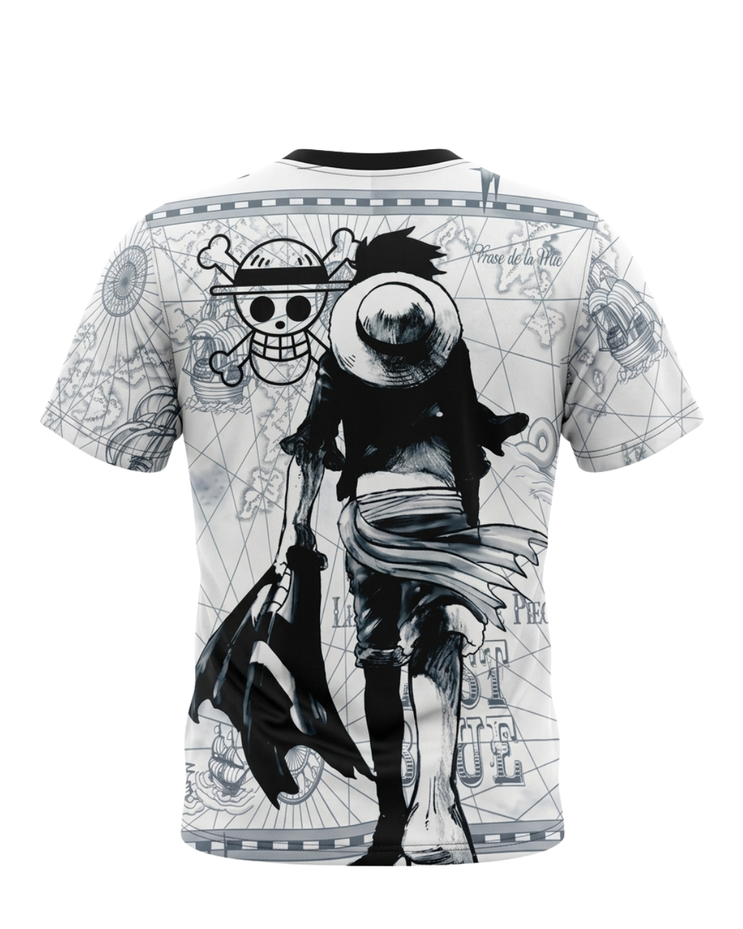 Jersey Japon One Piece "Luffy Map"