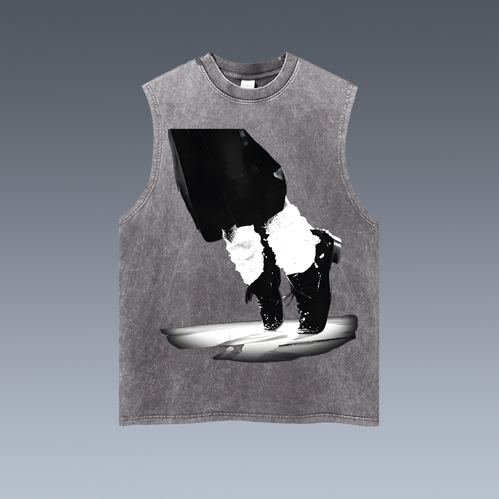 Unisex Washed Tank Top | MICHAEL JACKSON
