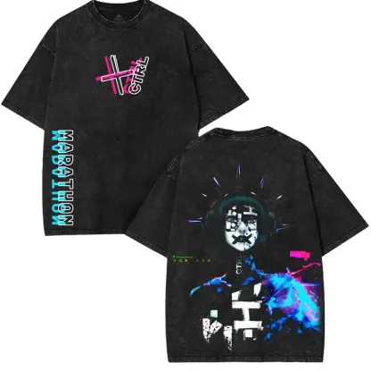 Marathon  Unisex Washed T-Shirt 