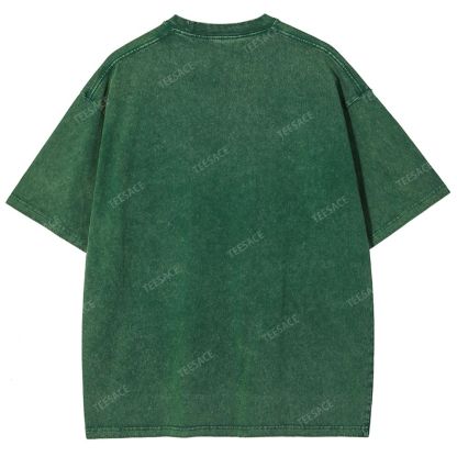 VINTAGE Unisex-Adult TEE | EAGLES KOBE Classic Washed Denim