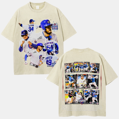 2016 WORLD SERIES CHAMPS - CUBS TEE - [DS]