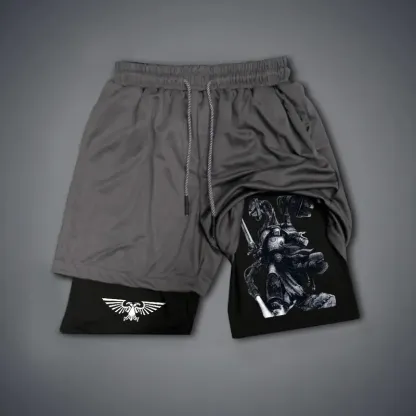 Warhammer 40,000 Print Men's Fitness Shorts