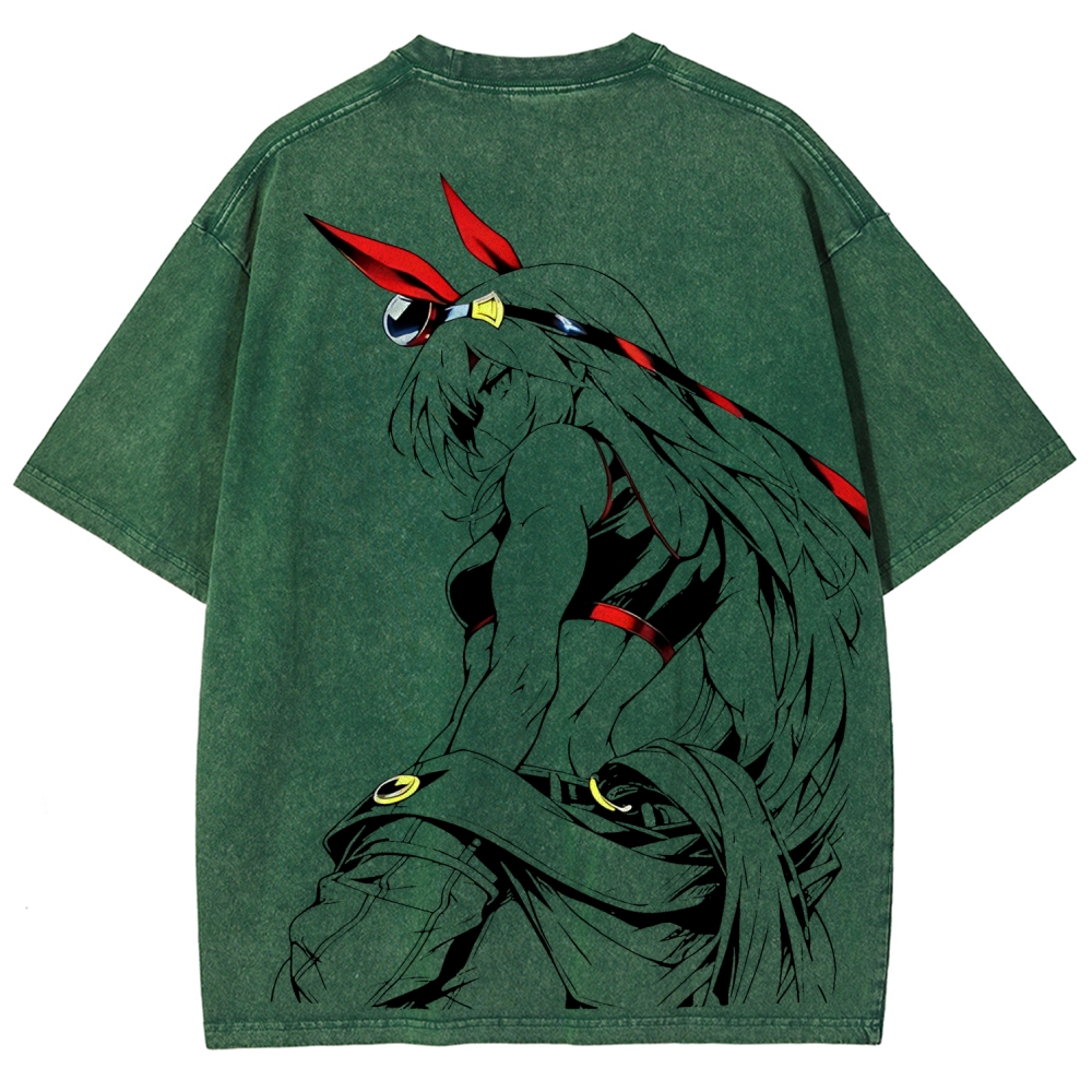 Uma Musume Vintage Unisex Washed T-Shirt