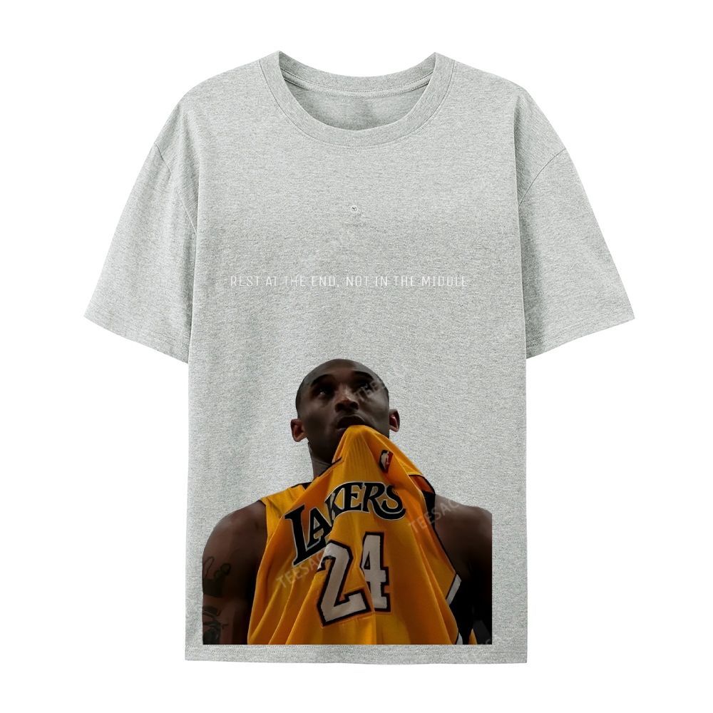 KOBE Vintage Tee Unisex-Adult Oversized Washed Cotton T-Shirt 