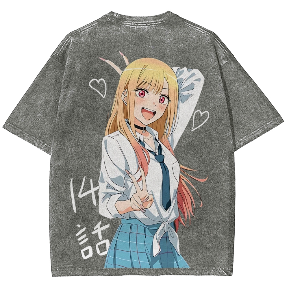 My Dress-Up Darling Marin Kitagawa Vintage Unisex Washed T-Shirt