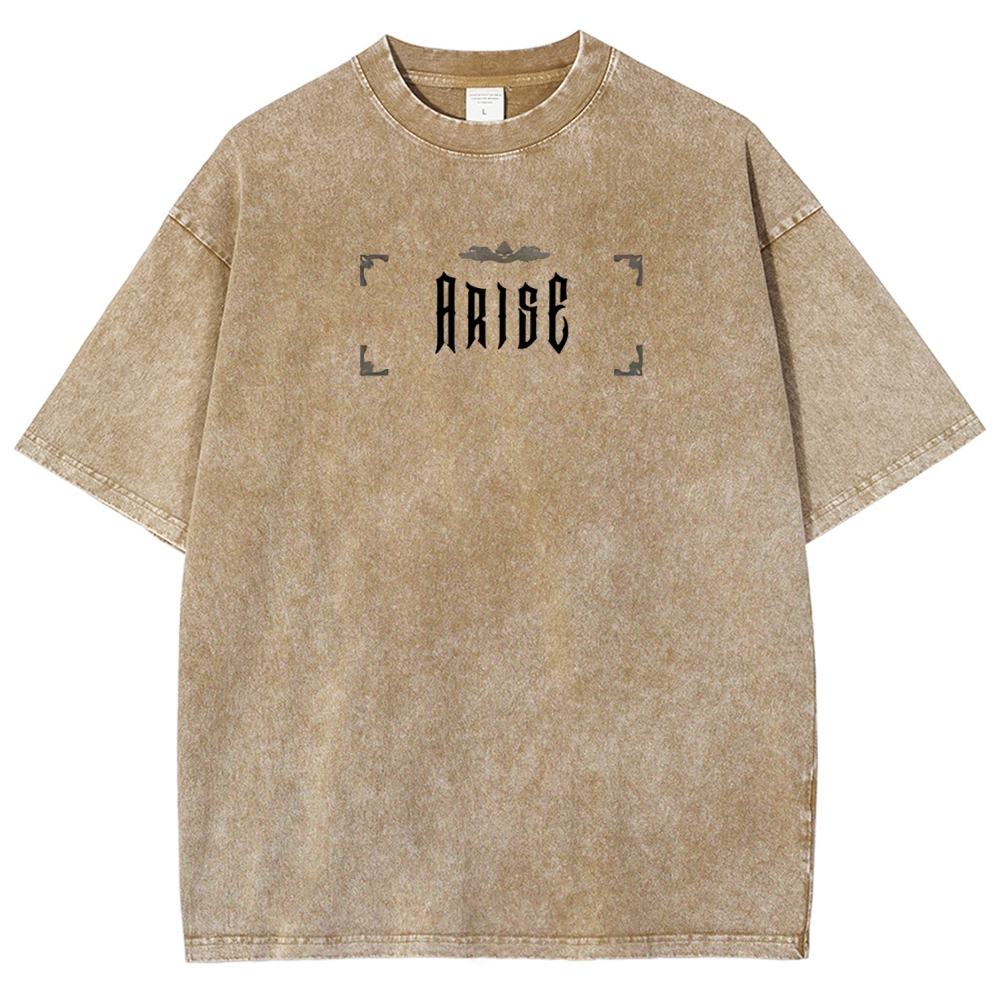 Solo Leveling Igris Printed Unisex Washed T-Shirt