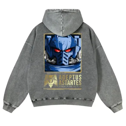 Warhammer 40k Vintage Unisex Washed Hoodies 
