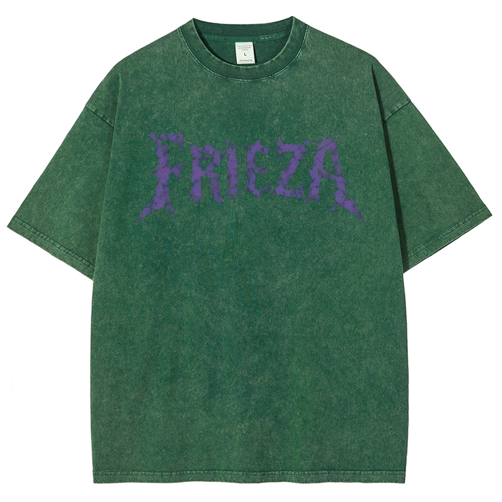 Frieza Dragon Ball Printed Unisex Washed T-Shirt