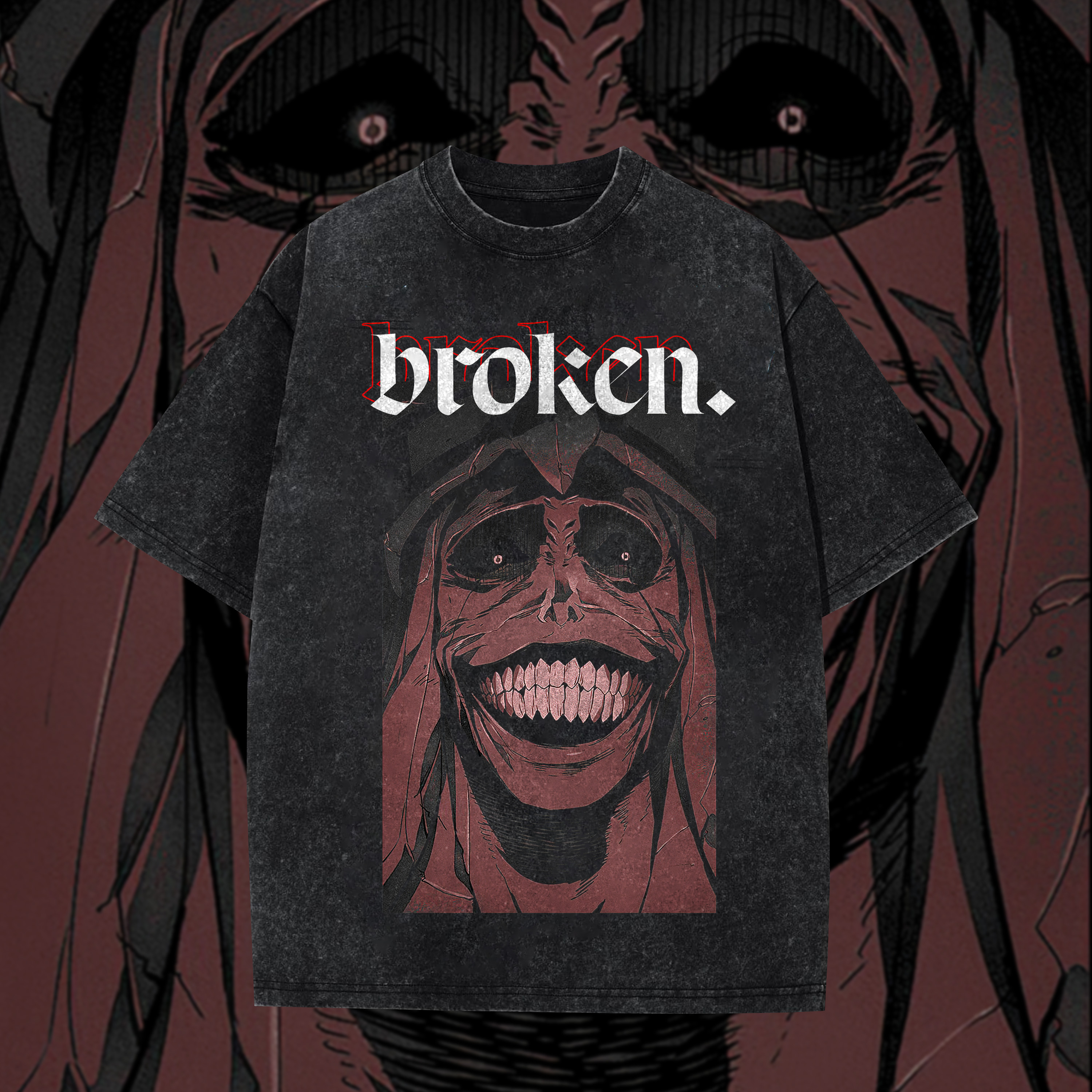 Solo Leveling Broken Washed T-Shirt