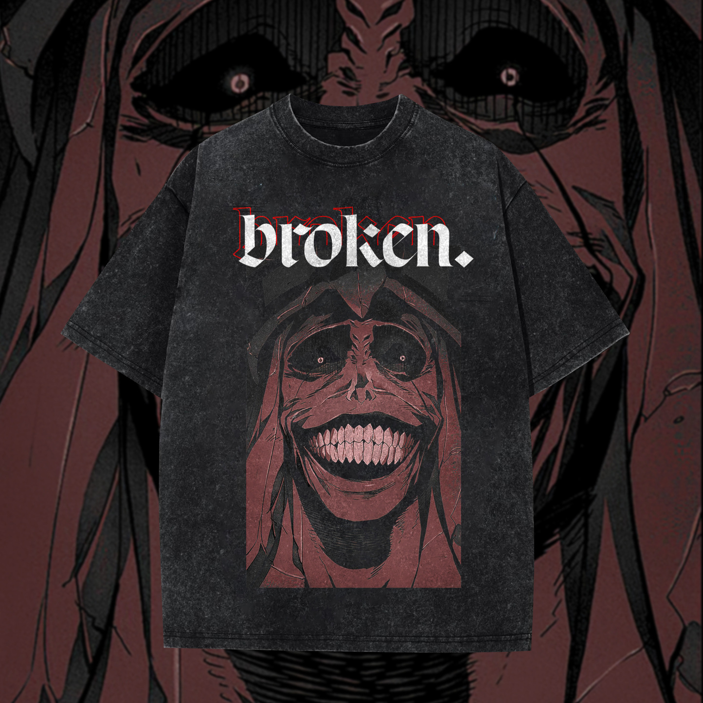 Solo Leveling Broken Washed T-Shirt