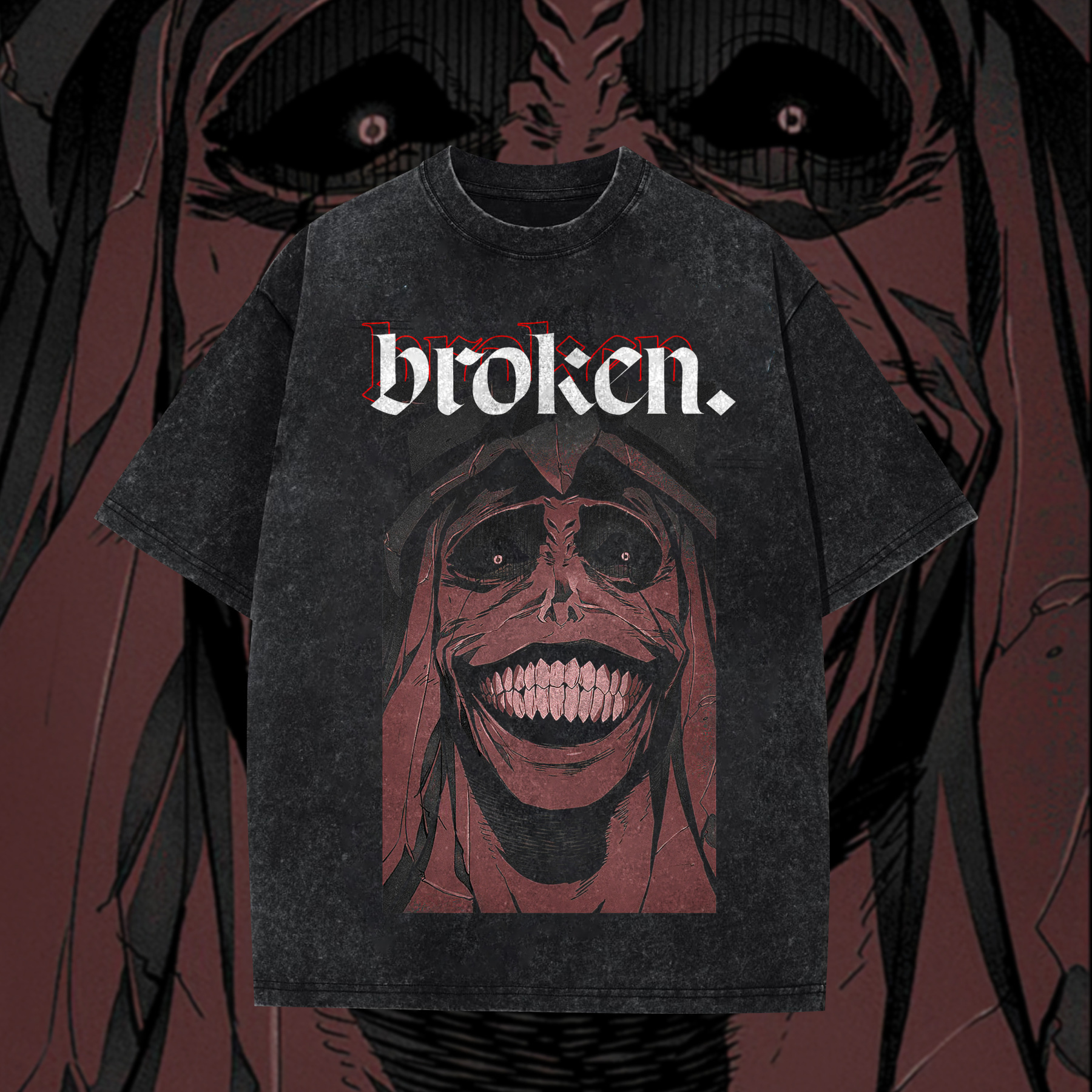 Solo Leveling Broken Washed T-Shirt