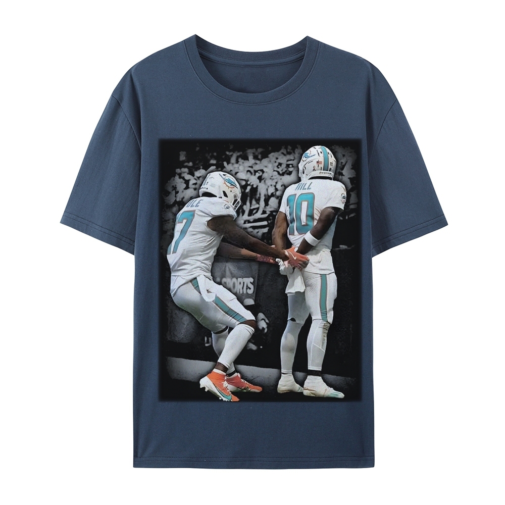 Vintage Style Unisex-Adult Cotton TYREEK HILL TEE 2.0