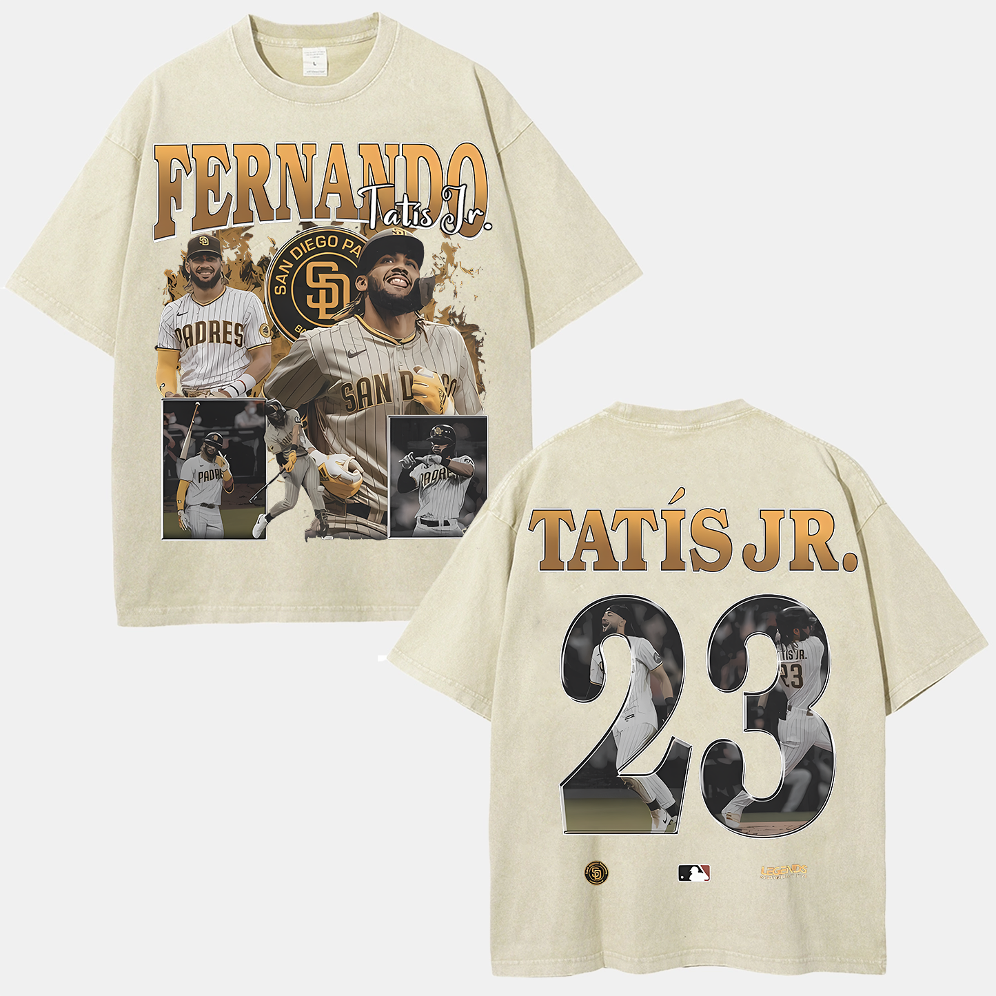 Unisex Fit Washed T-Shirt FERNANDO TATIS JR. TEE