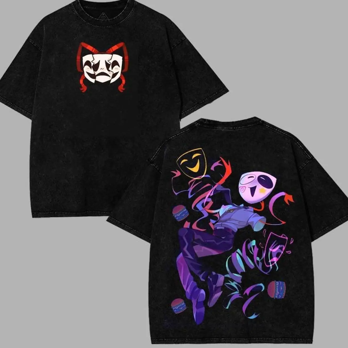 The Amazing Digital Circus Printed Unisex Washed T-Shirt 
