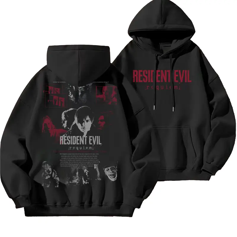 Thragg Invincible Printed Unisex Washed Hoodie