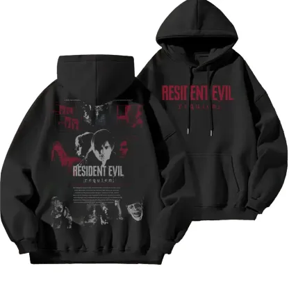 Thragg Invincible Printed Unisex Washed Hoodie