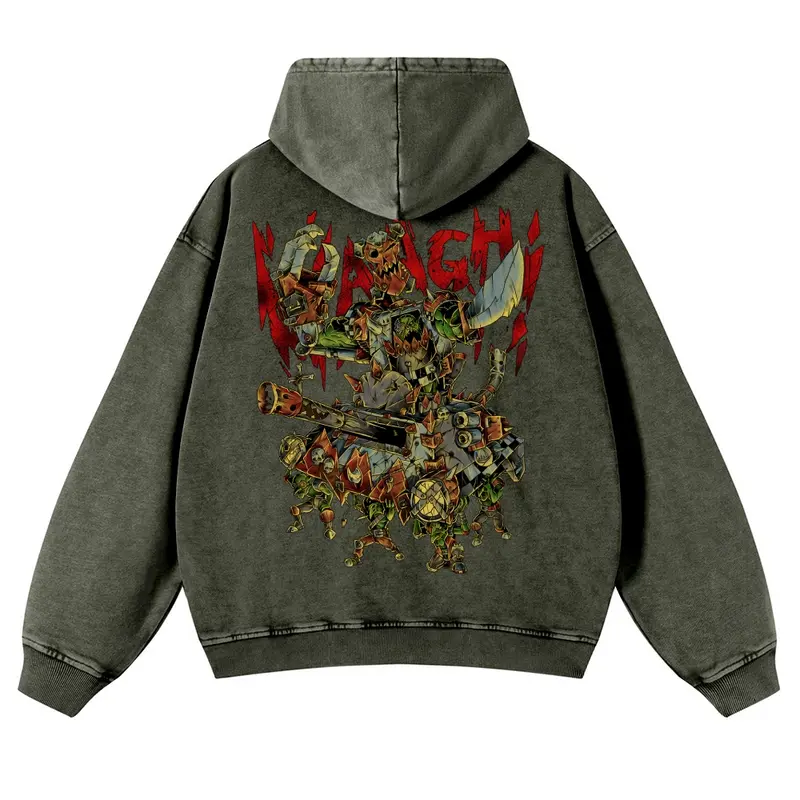 Warhammer 40k Vintage Unisex Washed Hoodies 