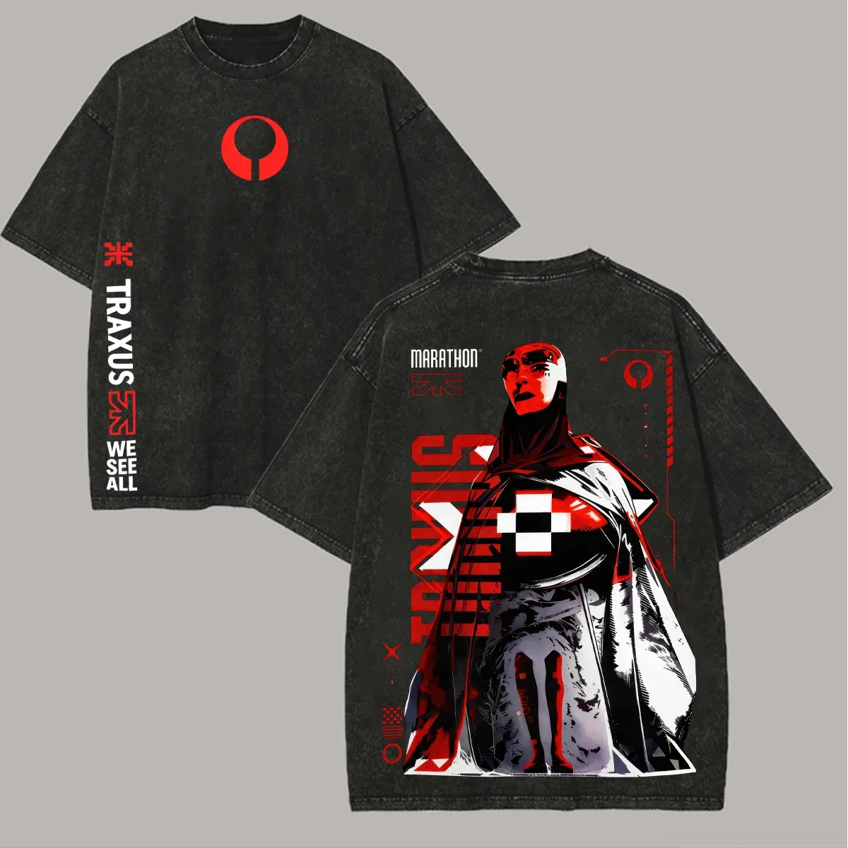 Marathon Unisex Washed T-Shirt