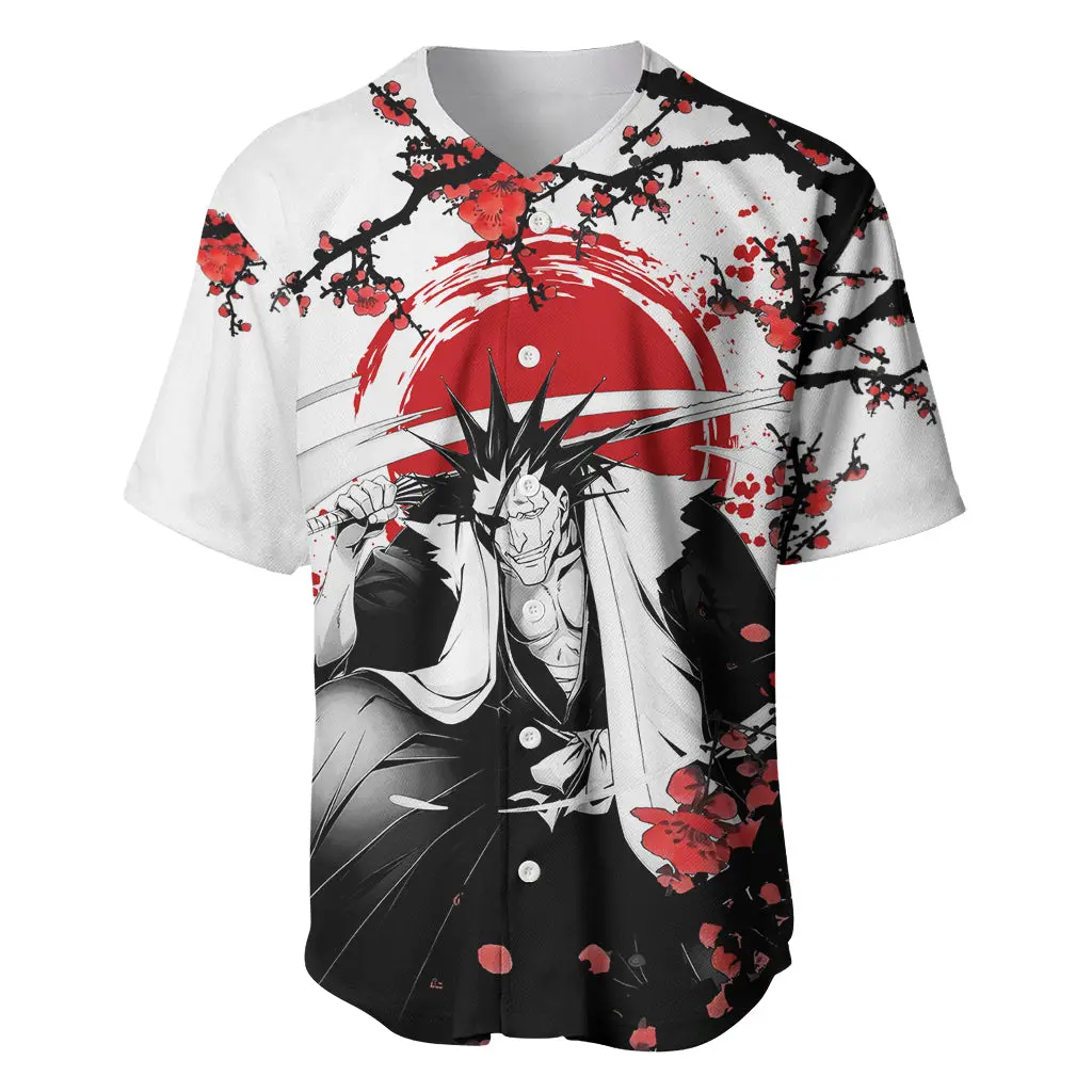 Kenpachi Zaraki Bleach Baseball Jersey