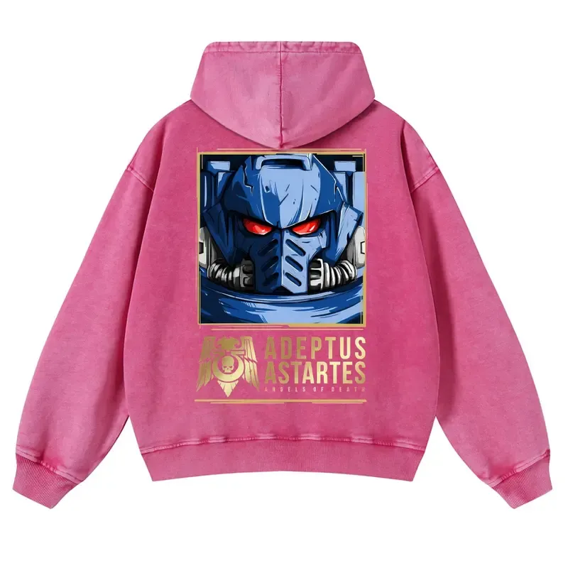 Warhammer 40k Vintage Unisex Washed Hoodies 