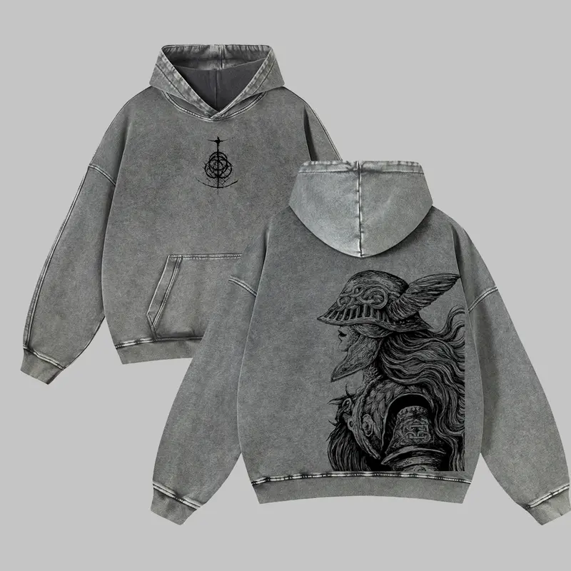 Warhammer 40k Vintage Unisex Washed Hoodies 