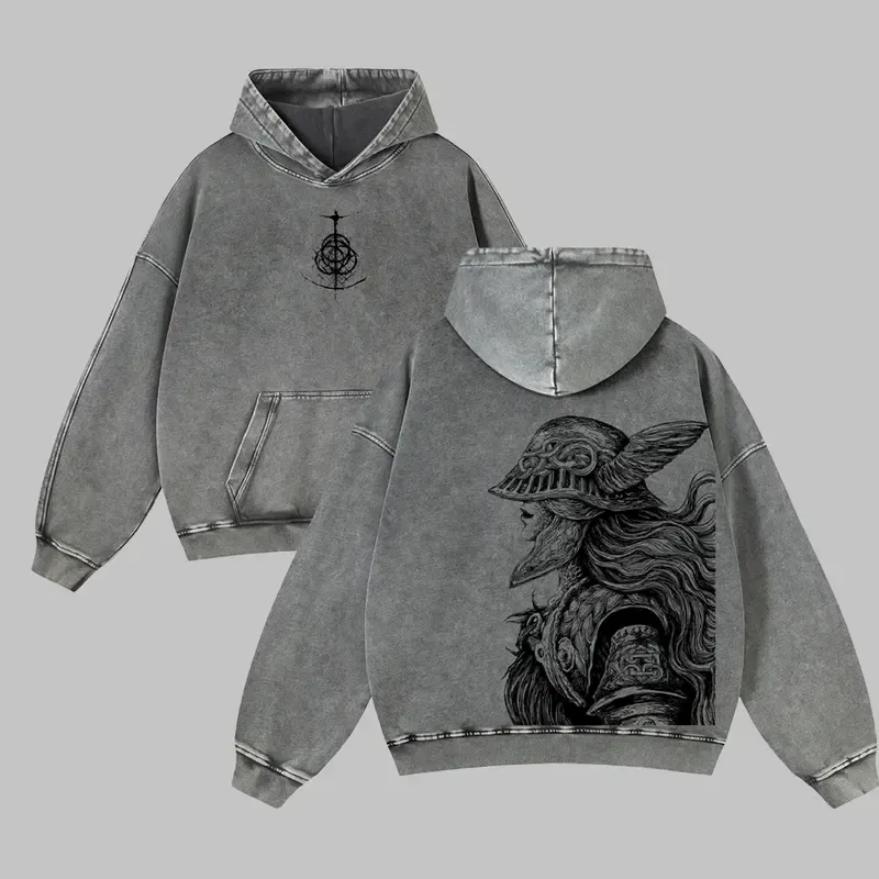 Warhammer 40k Vintage Unisex Washed Hoodies 