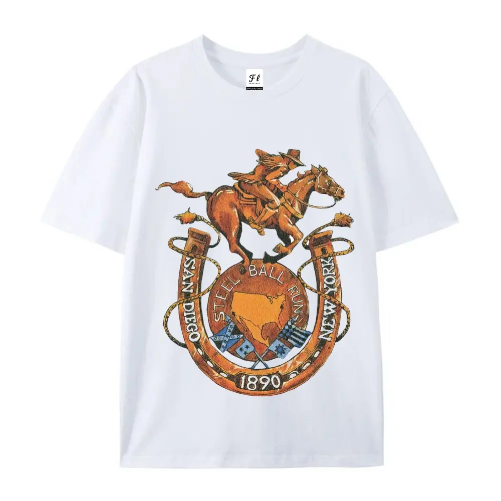 JoJo's Bizarre Adventure  Printed Unisex Cotton T-Shirt