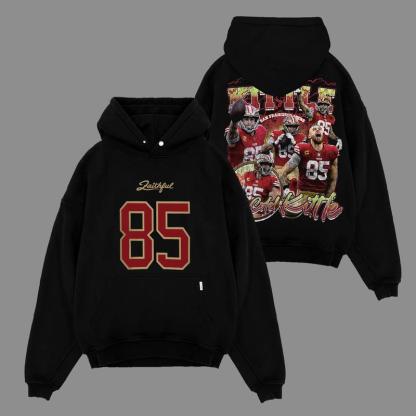 George Kittle | Casual Washed Tee & Hoodie & Sweatshirt
