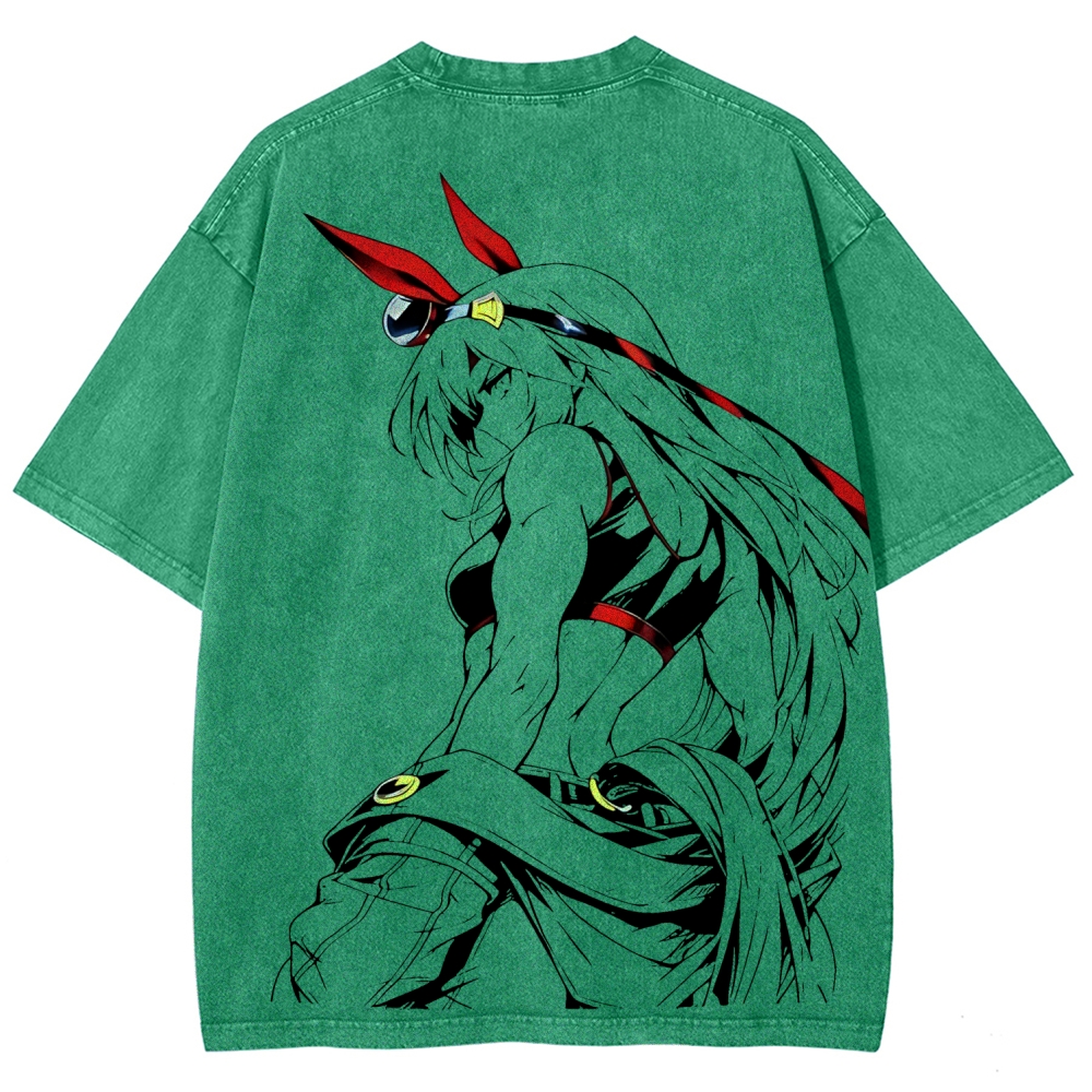 Uma Musume Vintage Unisex Washed T-Shirt