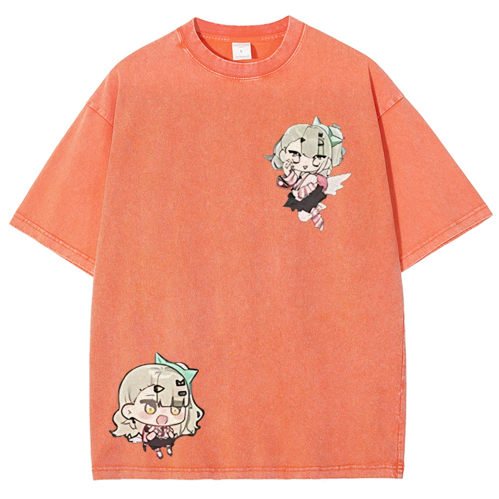 SUNNA Zenless Zone Zero Printed Unisex Washed T-Shirt