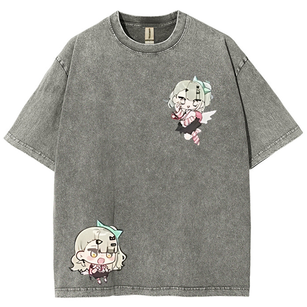 SUNNA Zenless Zone Zero Printed Unisex Washed T-Shirt