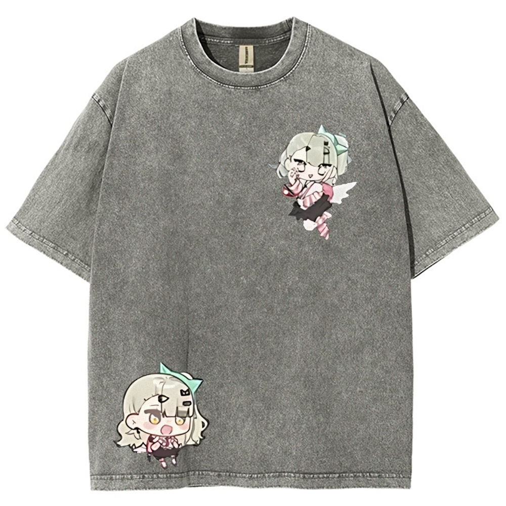 SUNNA Zenless Zone Zero Printed Unisex Washed T-Shirt